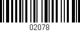 Código de barras (EAN, GTIN, SKU, ISBN): '02078'
