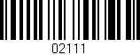 Código de barras (EAN, GTIN, SKU, ISBN): '02111'
