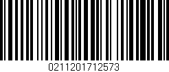 Código de barras (EAN, GTIN, SKU, ISBN): '0211201712573'