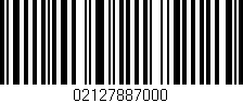 Código de barras (EAN, GTIN, SKU, ISBN): '02127887000'