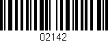 Código de barras (EAN, GTIN, SKU, ISBN): '02142'