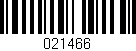 Código de barras (EAN, GTIN, SKU, ISBN): '021466'