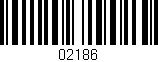 Código de barras (EAN, GTIN, SKU, ISBN): '02186'