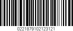 Código de barras (EAN, GTIN, SKU, ISBN): '0221879102123121'