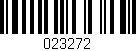 Código de barras (EAN, GTIN, SKU, ISBN): '023272'