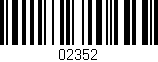 Código de barras (EAN, GTIN, SKU, ISBN): '02352'
