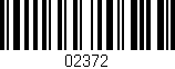 Código de barras (EAN, GTIN, SKU, ISBN): '02372'