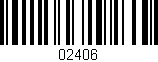 Código de barras (EAN, GTIN, SKU, ISBN): '02406'