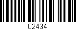 Código de barras (EAN, GTIN, SKU, ISBN): '02434'