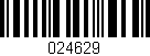 Código de barras (EAN, GTIN, SKU, ISBN): '024629'
