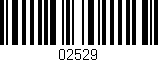 Código de barras (EAN, GTIN, SKU, ISBN): '02529'