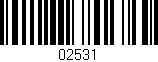Código de barras (EAN, GTIN, SKU, ISBN): '02531'