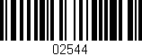 Código de barras (EAN, GTIN, SKU, ISBN): '02544'