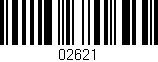 Código de barras (EAN, GTIN, SKU, ISBN): '02621'