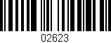 Código de barras (EAN, GTIN, SKU, ISBN): '02623'