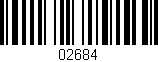 Código de barras (EAN, GTIN, SKU, ISBN): '02684'