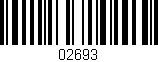 Código de barras (EAN, GTIN, SKU, ISBN): '02693'