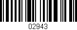 Código de barras (EAN, GTIN, SKU, ISBN): '02943'
