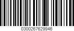 Código de barras (EAN, GTIN, SKU, ISBN): '0300267629946'