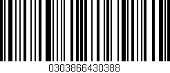 Código de barras (EAN, GTIN, SKU, ISBN): '0303866430388'