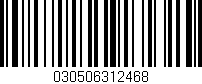 Código de barras (EAN, GTIN, SKU, ISBN): '030506312468'