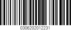 Código de barras (EAN, GTIN, SKU, ISBN): '0306202012231'
