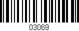 Código de barras (EAN, GTIN, SKU, ISBN): '03069'