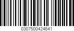 Código de barras (EAN, GTIN, SKU, ISBN): '0307500424641'