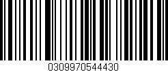 Código de barras (EAN, GTIN, SKU, ISBN): '0309970544430'