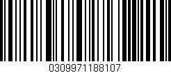 Código de barras (EAN, GTIN, SKU, ISBN): '0309971188107'
