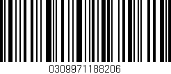 Código de barras (EAN, GTIN, SKU, ISBN): '0309971188206'