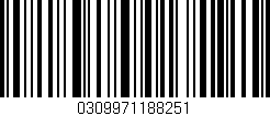 Código de barras (EAN, GTIN, SKU, ISBN): '0309971188251'