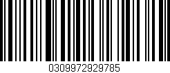 Código de barras (EAN, GTIN, SKU, ISBN): '0309972929785'