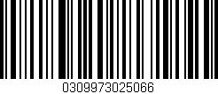 Código de barras (EAN, GTIN, SKU, ISBN): '0309973025066'