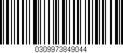 Código de barras (EAN, GTIN, SKU, ISBN): '0309973849044'