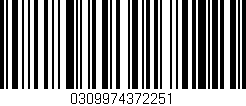 Código de barras (EAN, GTIN, SKU, ISBN): '0309974372251'