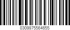 Código de barras (EAN, GTIN, SKU, ISBN): '0309975564655'