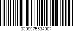 Código de barras (EAN, GTIN, SKU, ISBN): '0309975564907'