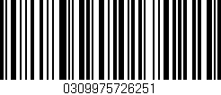Código de barras (EAN, GTIN, SKU, ISBN): '0309975726251'