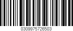 Código de barras (EAN, GTIN, SKU, ISBN): '0309975726503'