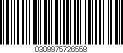 Código de barras (EAN, GTIN, SKU, ISBN): '0309975726558'
