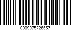 Código de barras (EAN, GTIN, SKU, ISBN): '0309975726657'