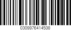 Código de barras (EAN, GTIN, SKU, ISBN): '0309976414508'
