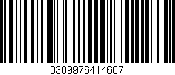 Código de barras (EAN, GTIN, SKU, ISBN): '0309976414607'