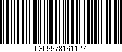 Código de barras (EAN, GTIN, SKU, ISBN): '0309978161127'
