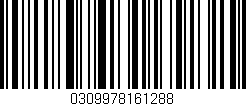 Código de barras (EAN, GTIN, SKU, ISBN): '0309978161288'