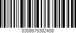 Código de barras (EAN, GTIN, SKU, ISBN): '0309978392408'