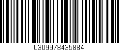 Código de barras (EAN, GTIN, SKU, ISBN): '0309978435884'