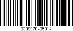 Código de barras (EAN, GTIN, SKU, ISBN): '0309978435914'