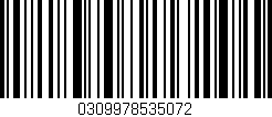 Código de barras (EAN, GTIN, SKU, ISBN): '0309978535072'